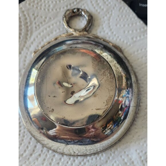 Sommeliers tasting cup Grape Vines Gold shallow silver tastevin winemakers - Picture 3 of 10